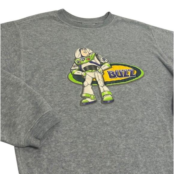 Buzz Lightyear Vintage 3D Felt Fleece Sweater Crewneck - Picture 4 of 6